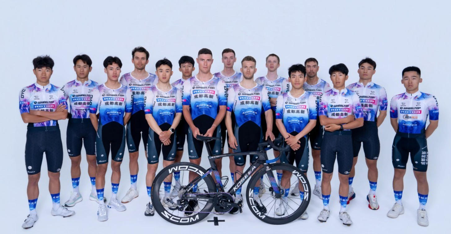 Breaking the Wind: WHEELTOP ROTOR Chengdu Continental Team Launches 2026 Season with Full EDS Force